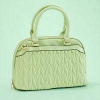Modern Mint Chevron Bag